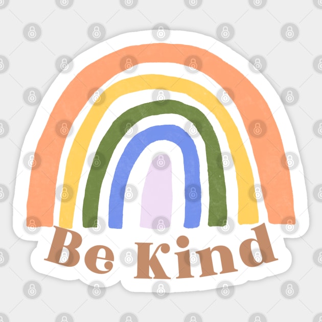 Be Kind Sticker by EtheLabelCo